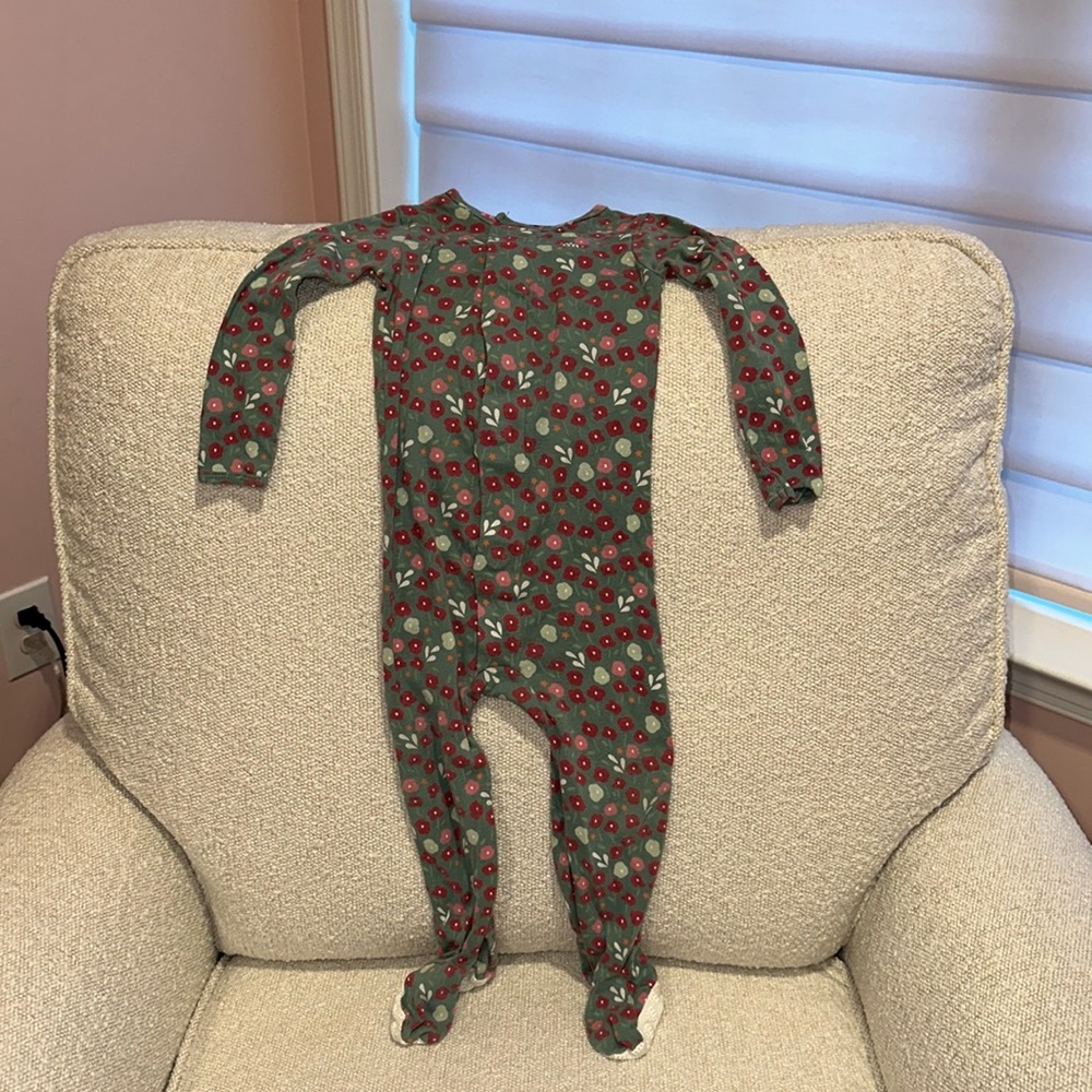 Magnetic Me ribbed cotton footie